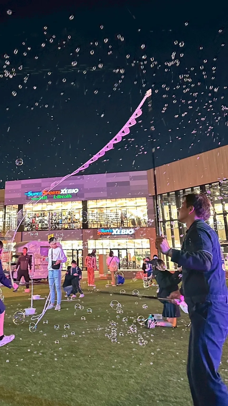 シャボン玉イベント盛りだくさん♩